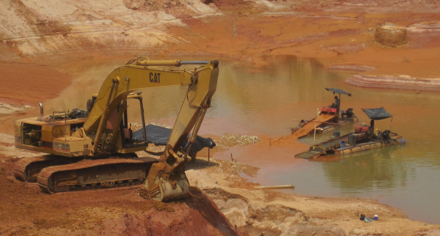 Illegal gold mining continues to harm  ecosystem - AGU Newsroom