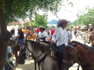 the Santo Madero community during a celebration